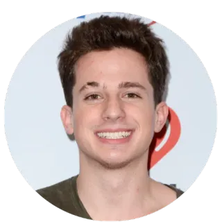 😊 Charlie Puth singer, musician, celebrity, portrait telegram sticker