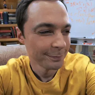 🙂 Sheldon Cooper The Big Bang Theory Sheldon Cooper, The Big Bang Theory, tv show, nerd, sitcom telegram sticker
