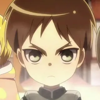 🕶 Eren Yeager Attack on Titan Anime, Manga, Eren Yeager, Personage, Fanart, Sticker telegram sticker