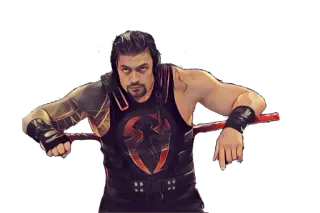 😈 Roman Reigns wwe, wrestling, athlete, roman reigns, wrestler telegram sticker