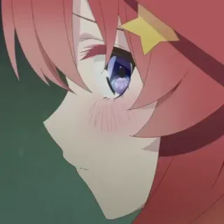 ☕️ anime, personagem, garota, cabelo rosa, estrela, fofo telegram sticker