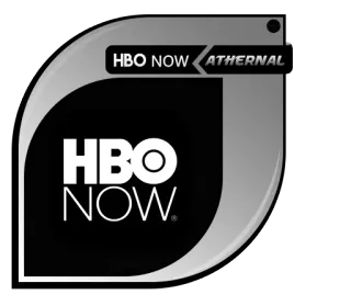 📽 HBO NOW ATHERNAL HBO, HBO NOW, TV en streaming, Entretenimiento, Logo, Atérmico whatsapp sticker