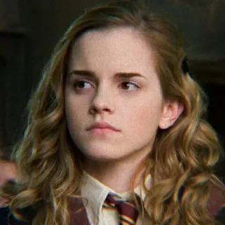 🐿 Hermione Granger Harry Potter Hermelien Griffel, Harry Potter, Emma Watson, heks, tovenarij wereld, filmkarakter telegram sticker