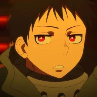 ♥️ Shinra Kusakabe Fire Force anime, fire force, shinra, kusakabe telegram sticker