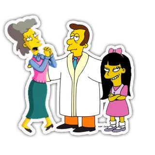 The Simpsons #1 - S4T.tv whatsapp stickers