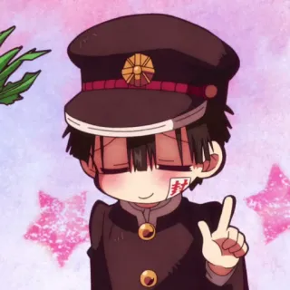 🕊 Hanako Toilet-bound Hanako-kun anime, character, hanako, manga, toilet-bound hanako-kun telegram sticker