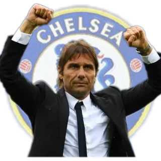 👐 CHELSEA Chelsea FC, Antonio Conte, futebol, futebol, esportes, técnico telegram sticker
