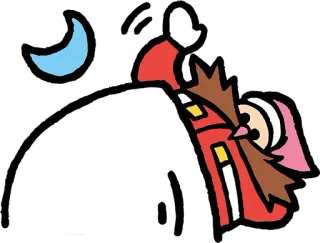 🕐 Dr. Eggman video game character, cartoon, Dr. Eggman, Sonic the Hedgehog telegram sticker