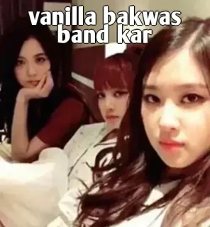 👀 vanilla bakwas band kar telegram sticker