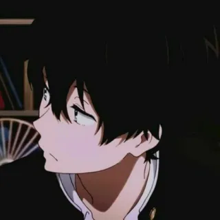 ☯️ Аниме, Парень, Профиль, Персонаж, Манга telegram sticker