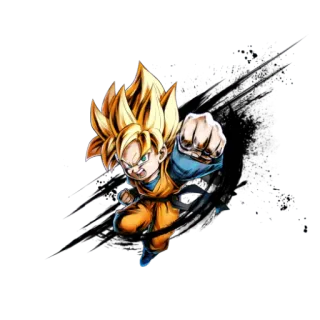 👦 Goten Dragon Ball Goten, Dragon Ball, Anime, Kampf, Super Saiyajin, Manga, Cartoon telegram sticker