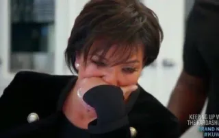 😭 Kris Jenner Keeping Up With The Kardashians KEEPING UP WITH THE KARDASHIANS Kris Jenner, reality tv, crying telegram sticker