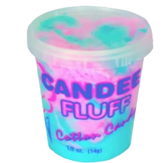 🥛 CANDEE FLUFF
Cotton Candy
1/2 oz. (14g) конфеты, сахарная вата, еда, сладкий telegram sticker