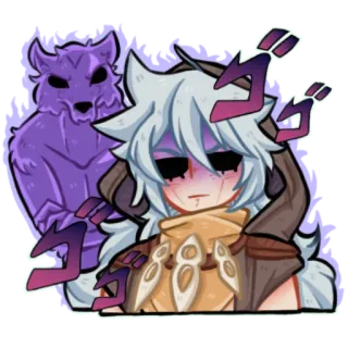 Genshin Impact (RoritoZokaru) telegram stickers