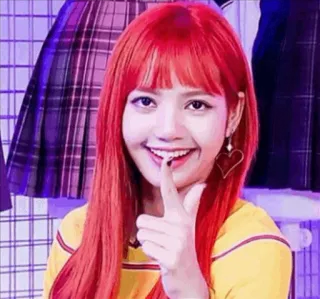 🍊 Lisa Lisa, Blackpink, K-pop, muziek, zangeres, beroemdheid telegram sticker