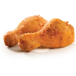 😗 chicken, food, fried, drumstick, poultry whatsapp sticker