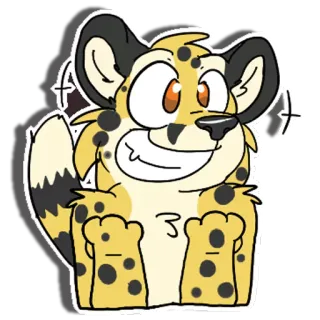 CheetahObscuraExpress1 telegram stickers