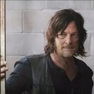 🙂 Daryl Dixon The Walking Dead daryl dixon, the walking dead, apocalipse, walker, zumbi, sobrevivência, série tv, norman reedus telegram sticker