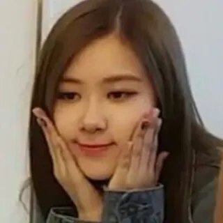 ☺️ Rose kpop, rose, blackpink, cantor, fofo, idol, retrato whatsapp sticker
