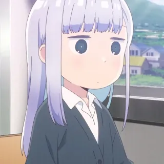 👁 Anime, Mädchen, Süß, Cartoon, Figur, Manga telegram sticker