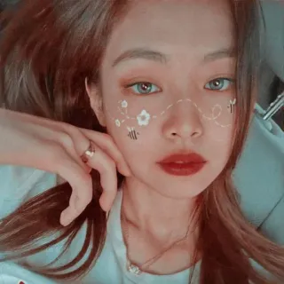 😍 Jennie kpop, chanteur, visage telegram sticker