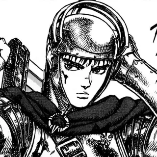 🗡️ Griffith Berserk อนิเมะ, มังงะ, ชุดเกราะ, แฟนตาซี, ดาบ, ยุคกลาง telegram sticker