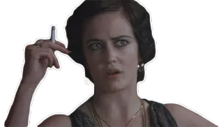 😨 woman, cigarette, smoking, portrait, serious, face, actress telegram sticker