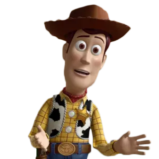 🙌 Woody Toy Story toy story, woody, sceriffo, disney, pixar, personaggio dei cartoni animati telegram sticker