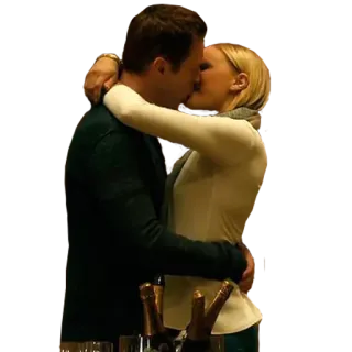 😘 kissing, couple, romance, love, people whatsapp sticker