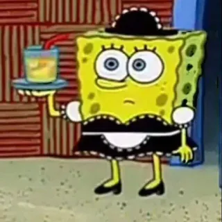 🧎‍♀ SpongeBob SquarePants telegram sticker