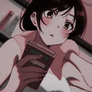 ⛓ Ragazza anime, Anime, Manga, Cartone animato, Carino, Kawaii telegram sticker