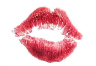 💋 lips, kiss, lipstick, mouth, red telegram sticker