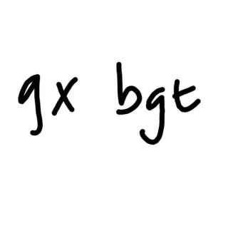 🤩 gx bgt text, buchstaben telegram sticker