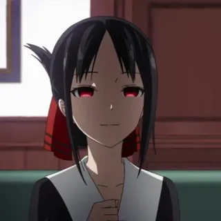 😏 Kaguya Shinomiya Kaguya-sama: Love Is War Аниме, Манга, Кагуя, Шиномия, Любовь это война, Персонаж telegram sticker