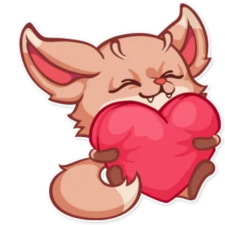 The Fennec Fox telegram stickers