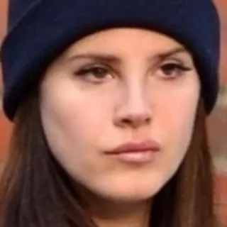🍒 Lana Del Rey singer, songwriter, musician, pop, sad telegram sticker