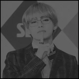 🔜 V V, BTS, K-Pop, Sänger, Promi, Idol telegram sticker