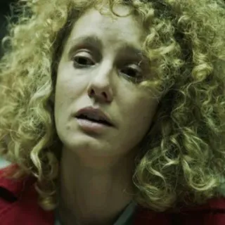 ☹️ Lisbon Money Heist Haus des Geldes, Lissabon, Charakter, Netflix, Schauspielerin whatsapp sticker