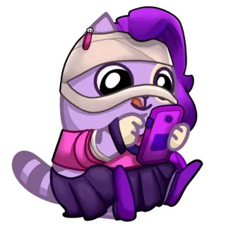 😋 cartoon, animal, cat, character, digital, bandage telegram sticker