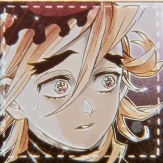 🌟 Douma Demon Slayer 童磨, 鬼灭之刃, 动漫, 漫画 whatsapp sticker