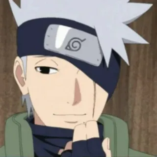 ⚡️ Kakashi Naruto kakashi, naruto, anime, manga, character, ninja, cartoon telegram sticker