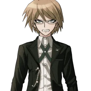😡 Byakuya Togami Danganronpa Anime, Manga, Personaje, Gafas, Togami, Danganronpa whatsapp sticker