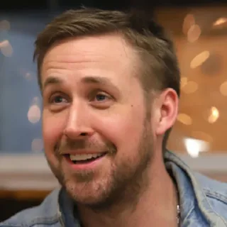 😂 Ryan Gosling diễn viên, người nổi tiếng, Ryan Gosling, người telegram sticker