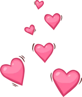 ✨ hearts, love, pink, valentine, romantic telegram sticker