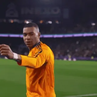 ☄️ Kylian Mbappé Football telegram sticker