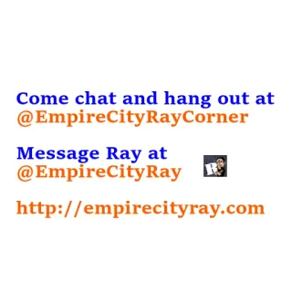 😐 Come chat and hang out at @EmpireCityRayCorner

Message Ray at @EmpireCityRay

http://empirecityray.com chat, pasar el rato, mensaje, sitio web telegram sticker