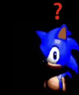 😐 Sonic the Hedgehog ? telegram sticker