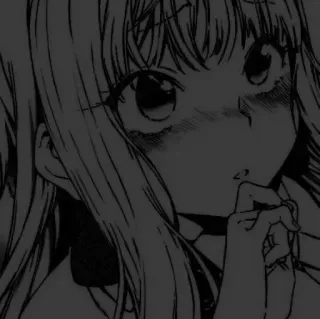 🖇 anime, manga, girl, cartoon, portrait telegram sticker