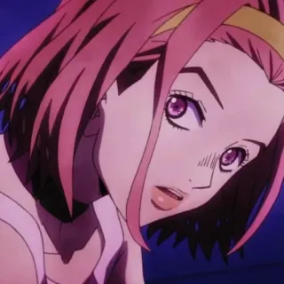 🍡 Trish Una JoJo's Bizarre Adventure Anime, Manga, Trish Una, JoJo's Bizarre Adventure, Charakter, Illustration telegram sticker