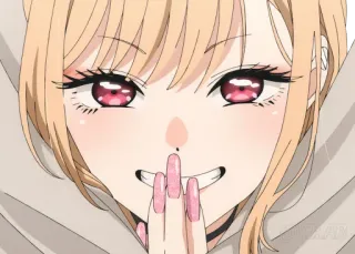 🤭 Anime, Garota, Dedo do meio, Ofensivo, Grosseiro telegram sticker